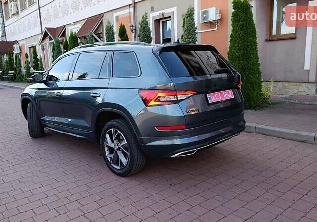 Зеленый Шкода Kodiaq, объемом двигателя 1.97 л и пробегом 222 тыс. км за 28550 $, фото 4 на Automoto.ua