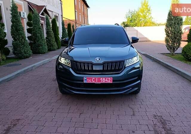 Зеленый Шкода Kodiaq, объемом двигателя 1.97 л и пробегом 222 тыс. км за 28550 $, фото 23 на Automoto.ua