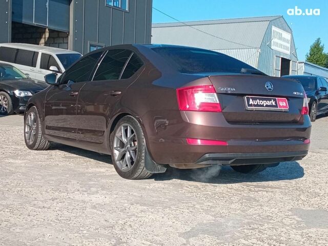 Коричневый Шкода Octavia A7, объемом двигателя 1.8 л и пробегом 385 тыс. км за 11390 $, фото 11 на Automoto.ua