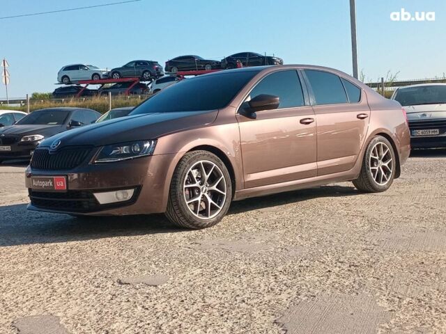 Коричневый Шкода Octavia A7, объемом двигателя 1.8 л и пробегом 385 тыс. км за 11390 $, фото 8 на Automoto.ua