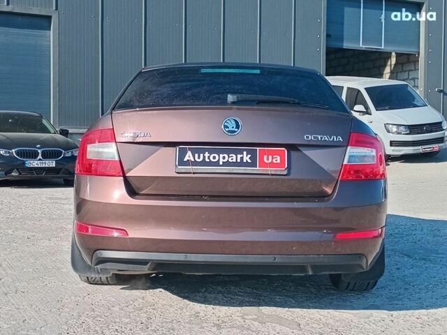Коричневый Шкода Octavia A7, объемом двигателя 1.8 л и пробегом 385 тыс. км за 11390 $, фото 12 на Automoto.ua