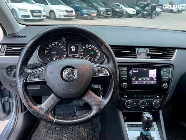 Серый Шкода Octavia A7, объемом двигателя 1.6 л и пробегом 240 тыс. км за 10990 $, фото 19 на Automoto.ua