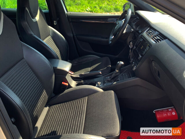 Серый Шкода Octavia A7, объемом двигателя 2 л и пробегом 168 тыс. км за 17000 $, фото 14 на Automoto.ua