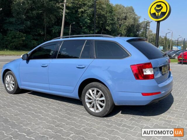 Синий Шкода Octavia A7, объемом двигателя 2 л и пробегом 329 тыс. км за 12600 $, фото 3 на Automoto.ua
