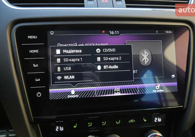 Білий Шкода Octavia Scout, об'ємом двигуна 2 л та пробігом 194 тис. км за 21400 $, фото 38 на Automoto.ua