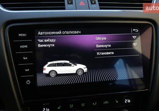 Білий Шкода Octavia Scout, об'ємом двигуна 2 л та пробігом 194 тис. км за 21400 $, фото 41 на Automoto.ua
