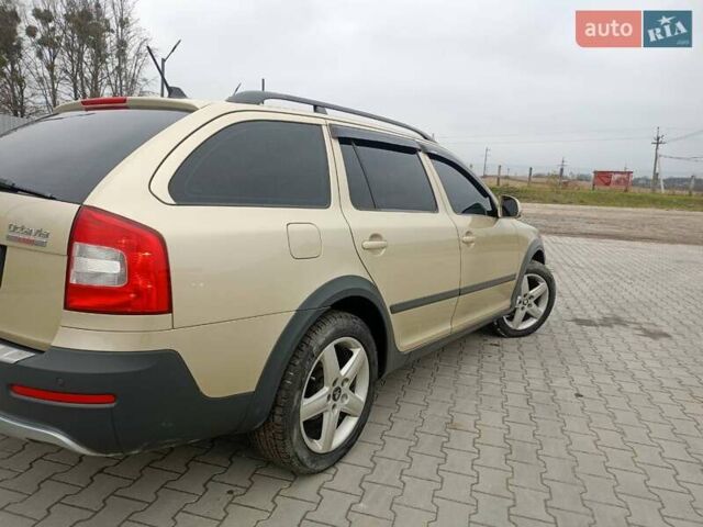 Бежевый Шкода Октавия Скаут, объемом двигателя 1.97 л и пробегом 220 тыс. км за 9600 $, фото 23 на Automoto.ua
