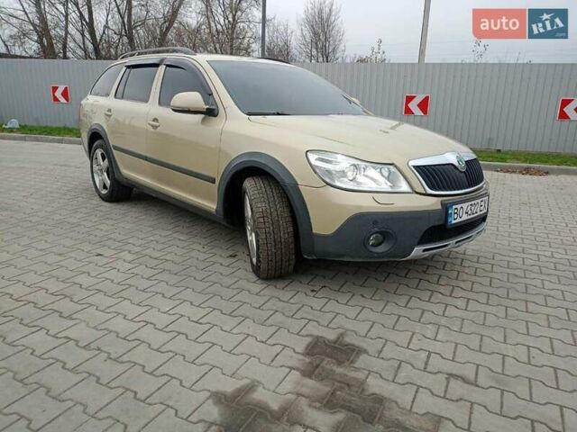 Бежевый Шкода Октавия Скаут, объемом двигателя 1.97 л и пробегом 220 тыс. км за 9600 $, фото 7 на Automoto.ua
