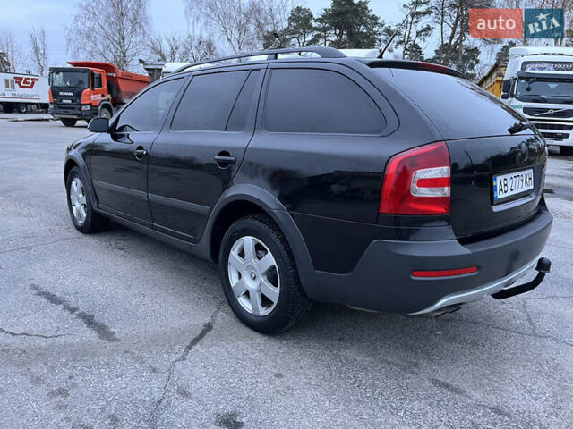 Черный Шкода Октавия Скаут, объемом двигателя 1.98 л и пробегом 312 тыс. км за 7000 $, фото 12 на Automoto.ua