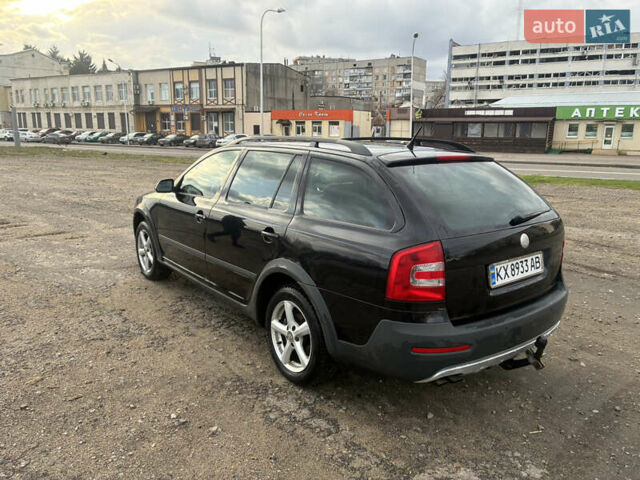 Чорний Шкода Octavia Scout, об'ємом двигуна 2 л та пробігом 241 тис. км за 6000 $, фото 5 на Automoto.ua