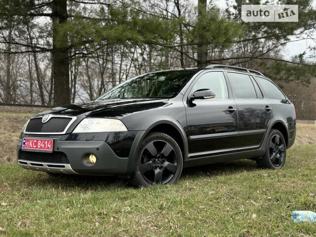 Чорний Шкода Octavia Scout, об'ємом двигуна 2 л та пробігом 230 тис. км за 7750 $, фото 30 на Automoto.ua