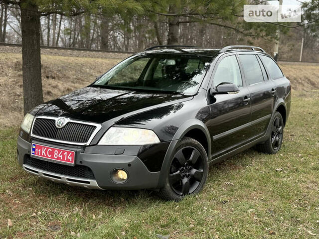 Чорний Шкода Octavia Scout, об'ємом двигуна 2 л та пробігом 230 тис. км за 7750 $, фото 17 на Automoto.ua