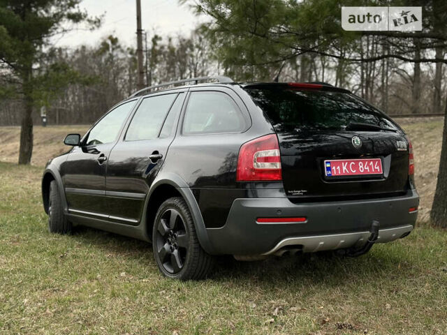 Чорний Шкода Octavia Scout, об'ємом двигуна 2 л та пробігом 230 тис. км за 7750 $, фото 64 на Automoto.ua