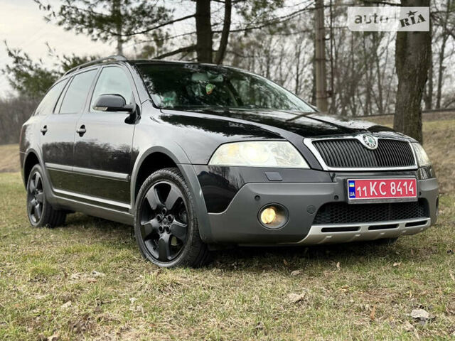 Чорний Шкода Octavia Scout, об'ємом двигуна 2 л та пробігом 230 тис. км за 7750 $, фото 33 на Automoto.ua