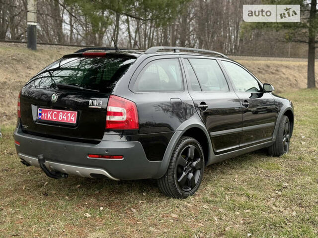 Чорний Шкода Octavia Scout, об'ємом двигуна 2 л та пробігом 230 тис. км за 7750 $, фото 49 на Automoto.ua