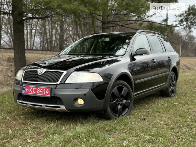 Чорний Шкода Octavia Scout, об'ємом двигуна 2 л та пробігом 230 тис. км за 7750 $, фото 11 на Automoto.ua