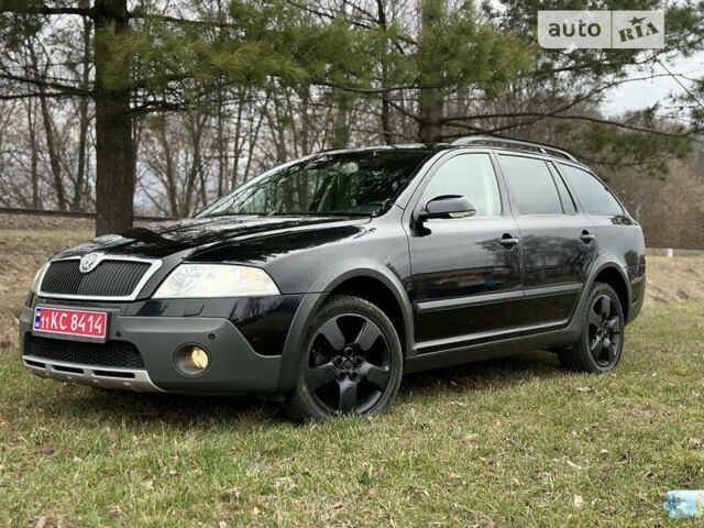 Чорний Шкода Octavia Scout, об'ємом двигуна 2 л та пробігом 230 тис. км за 7750 $, фото 40 на Automoto.ua