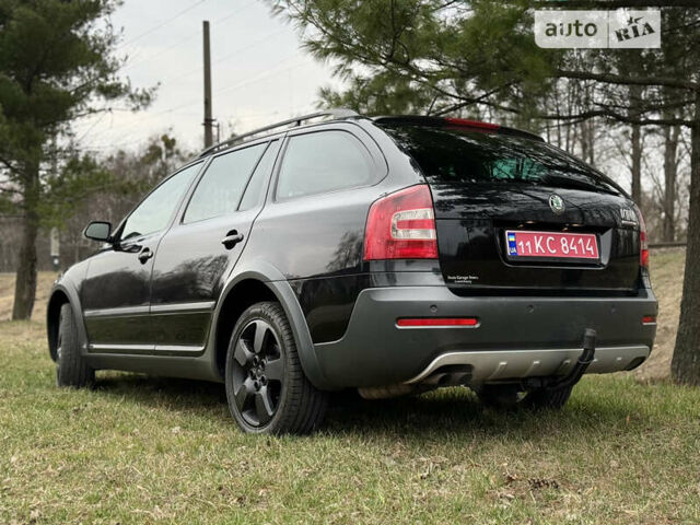 Чорний Шкода Octavia Scout, об'ємом двигуна 2 л та пробігом 230 тис. км за 7750 $, фото 63 на Automoto.ua