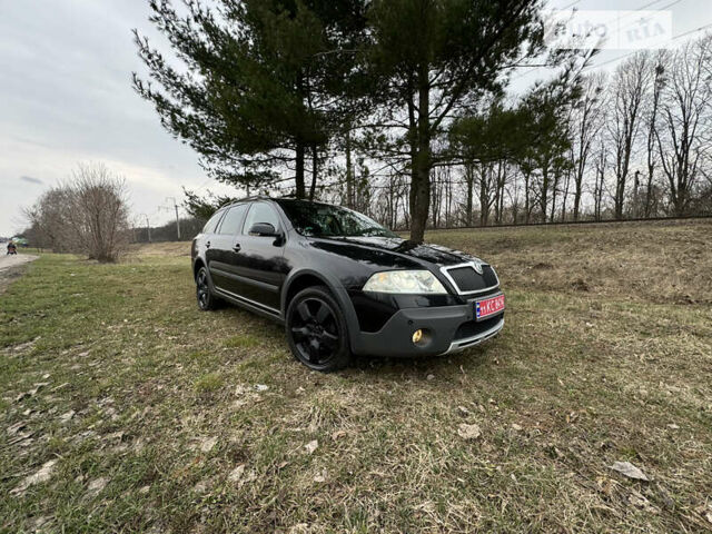 Чорний Шкода Octavia Scout, об'ємом двигуна 2 л та пробігом 230 тис. км за 7750 $, фото 45 на Automoto.ua