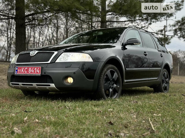 Чорний Шкода Octavia Scout, об'ємом двигуна 2 л та пробігом 230 тис. км за 7750 $, фото 6 на Automoto.ua