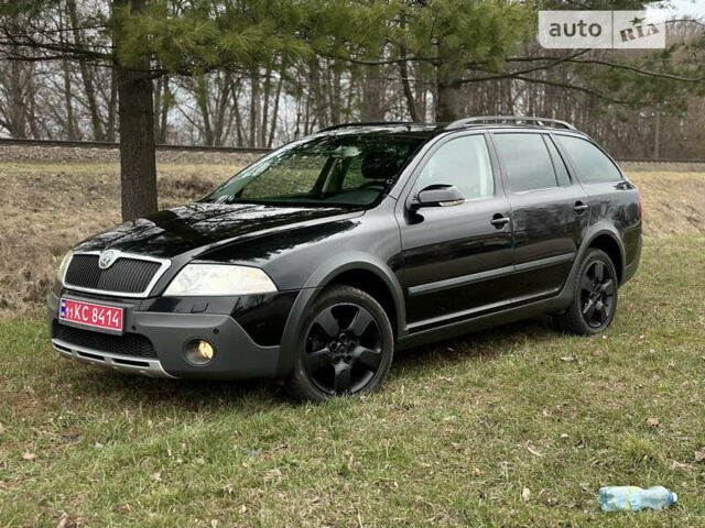 Чорний Шкода Octavia Scout, об'ємом двигуна 2 л та пробігом 230 тис. км за 7750 $, фото 28 на Automoto.ua