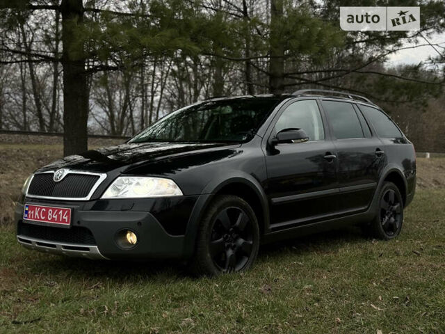 Чорний Шкода Octavia Scout, об'ємом двигуна 2 л та пробігом 230 тис. км за 7750 $, фото 4 на Automoto.ua