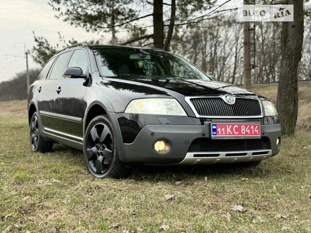 Чорний Шкода Octavia Scout, об'ємом двигуна 2 л та пробігом 230 тис. км за 7750 $, фото 29 на Automoto.ua