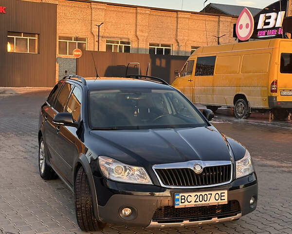 Черный Шкода Октавия Скаут, объемом двигателя 1.97 л и пробегом 210 тыс. км за 10800 $, фото 29 на Automoto.ua