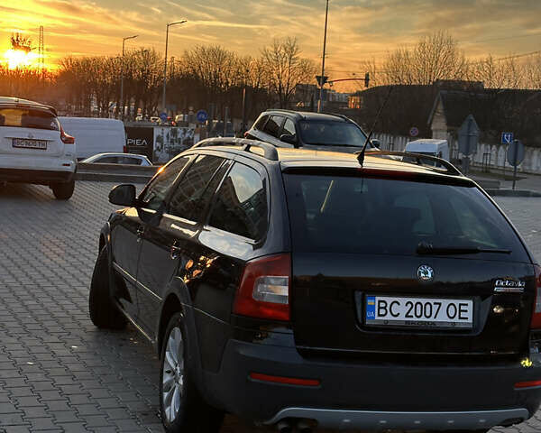 Черный Шкода Октавия Скаут, объемом двигателя 1.97 л и пробегом 210 тыс. км за 10800 $, фото 20 на Automoto.ua