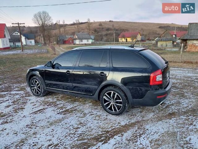 Черный Шкода Октавия Скаут, объемом двигателя 2 л и пробегом 268 тыс. км за 12222 $, фото 25 на Automoto.ua