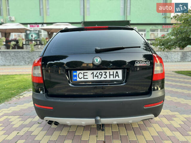 Шкода Октавия Скаут 2011 в Сокинянах на Automoto.ua Черный Шкода Октавия Скаут, объемом двигателя 2 л и пробегом 306 тыс. км за 10499 $, фото 11 на Automoto.ua