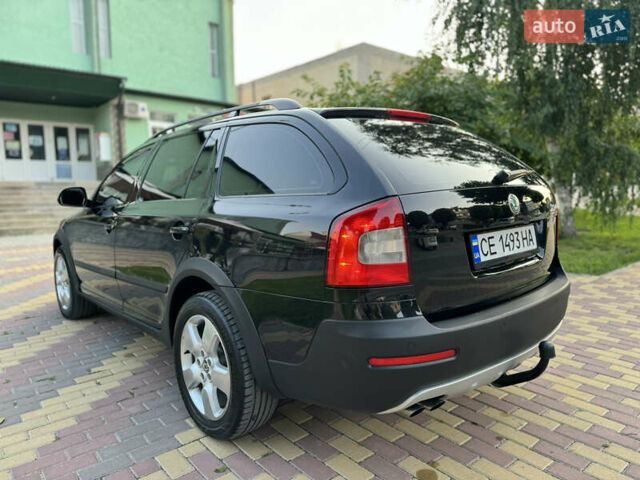 Шкода Октавия Скаут 2011 в Сокинянах на Automoto.ua Черный Шкода Октавия Скаут, объемом двигателя 2 л и пробегом 306 тыс. км за 10499 $, фото 5 на Automoto.ua