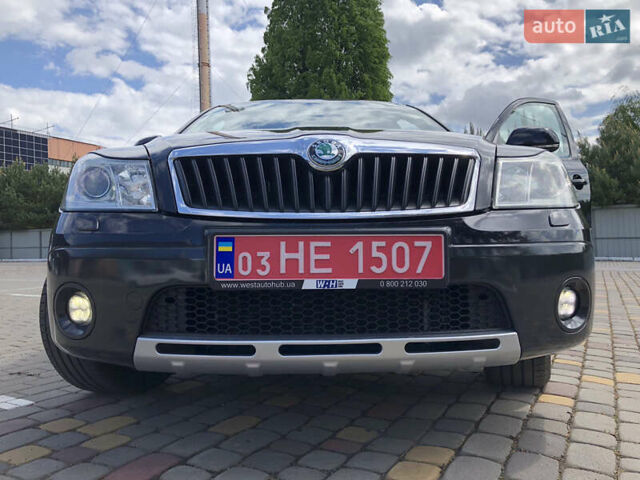 Черный Шкода Октавия Скаут, объемом двигателя 2 л и пробегом 285 тыс. км за 12200 $, фото 17 на Automoto.ua