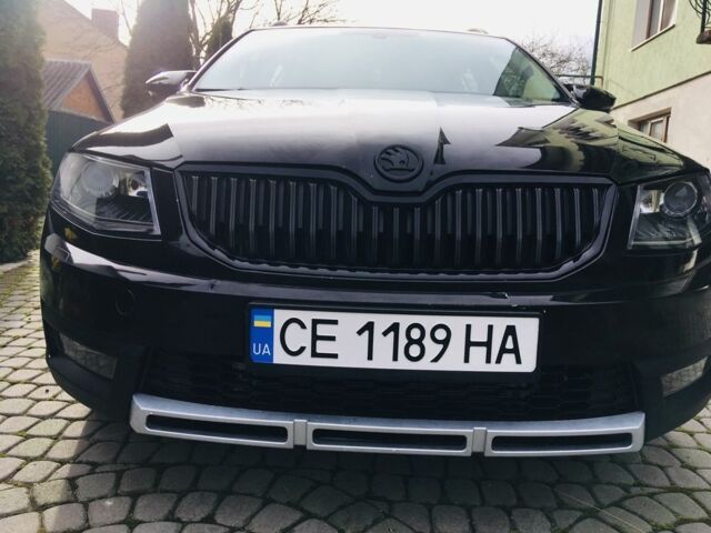 Чорний Шкода Octavia Scout, об'ємом двигуна 2 л та пробігом 235 тис. км за 17361 $, фото 10 на Automoto.ua
