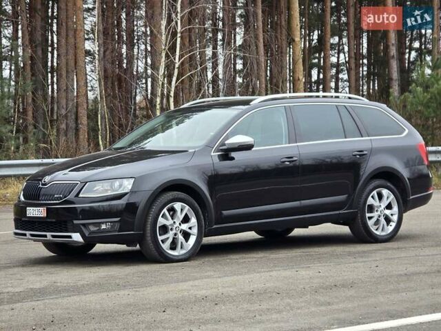 Черный Шкода Октавия Скаут, объемом двигателя 2 л и пробегом 250 тыс. км за 15899 $, фото 2 на Automoto.ua