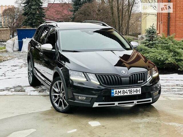 Чорний Шкода Octavia Scout, об'ємом двигуна 2 л та пробігом 197 тис. км за 19499 $, фото 21 на Automoto.ua