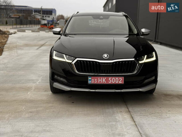 Черный Шкода Октавия Скаут, объемом двигателя 2 л и пробегом 197 тыс. км за 24900 $, фото 2 на Automoto.ua