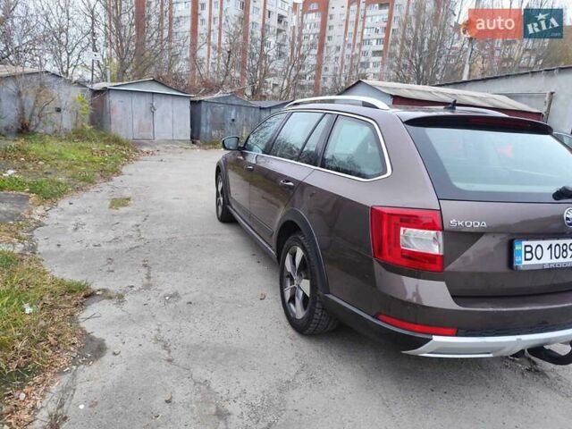 Коричневий Шкода Octavia Scout, об'ємом двигуна 1.97 л та пробігом 281 тис. км за 13200 $, фото 4 на Automoto.ua