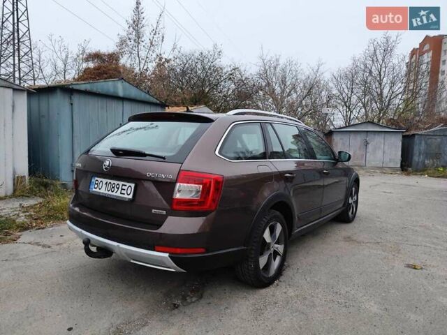 Коричневий Шкода Octavia Scout, об'ємом двигуна 1.97 л та пробігом 281 тис. км за 13200 $, фото 10 на Automoto.ua