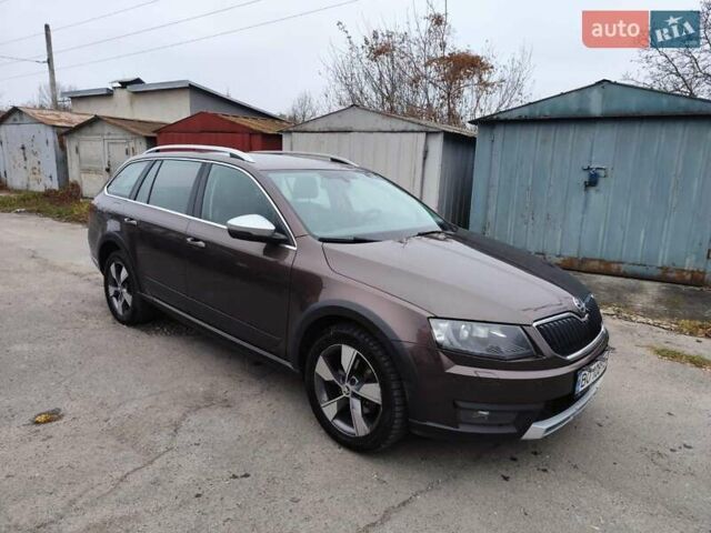 Коричневий Шкода Octavia Scout, об'ємом двигуна 1.97 л та пробігом 281 тис. км за 13200 $, фото 16 на Automoto.ua