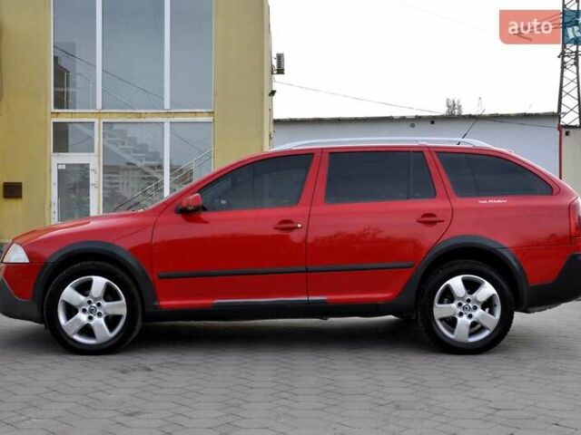 Червоний Шкода Octavia Scout, об'ємом двигуна 2 л та пробігом 269 тис. км за 6700 $, фото 14 на Automoto.ua