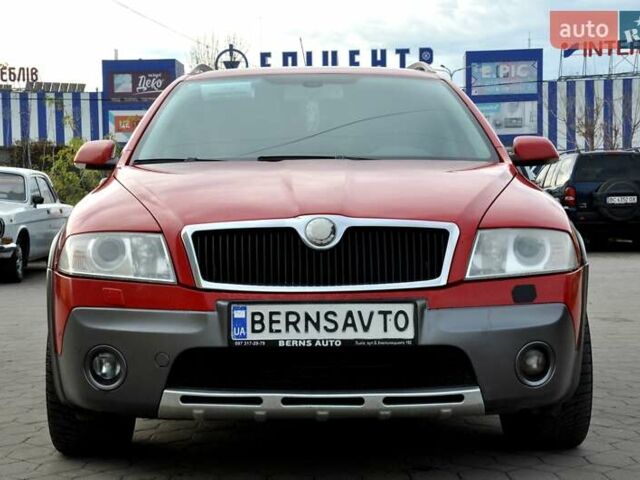 Червоний Шкода Octavia Scout, об'ємом двигуна 2 л та пробігом 269 тис. км за 6700 $, фото 4 на Automoto.ua