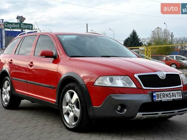 Червоний Шкода Octavia Scout, об'ємом двигуна 2 л та пробігом 269 тис. км за 6700 $, фото 6 на Automoto.ua