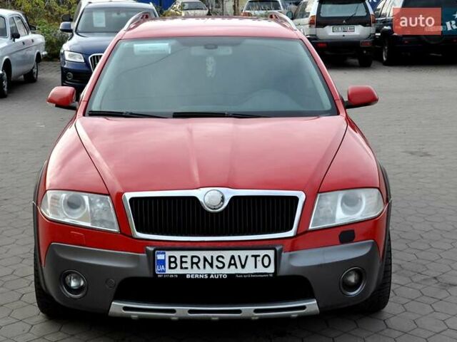 Червоний Шкода Octavia Scout, об'ємом двигуна 2 л та пробігом 269 тис. км за 6700 $, фото 3 на Automoto.ua