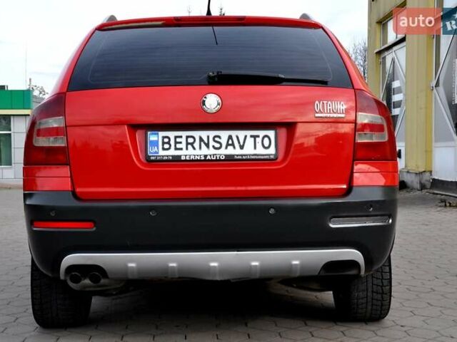 Червоний Шкода Octavia Scout, об'ємом двигуна 2 л та пробігом 269 тис. км за 6700 $, фото 11 на Automoto.ua