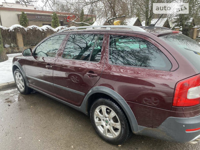 Червоний Шкода Octavia Scout, об'ємом двигуна 2 л та пробігом 346 тис. км за 12000 $, фото 18 на Automoto.ua