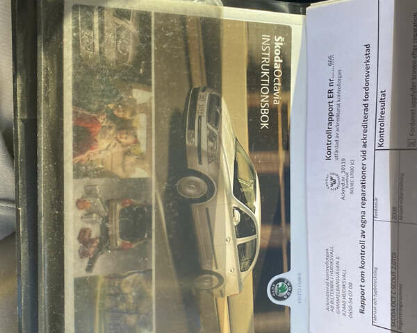 Шкода Октавия Скаут, объемом двигателя 2 л и пробегом 330 тыс. км за 7100 $, фото 28 на Automoto.ua