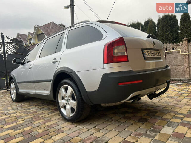 Серый Шкода Октавия Скаут, объемом двигателя 2 л и пробегом 230 тыс. км за 8990 $, фото 15 на Automoto.ua