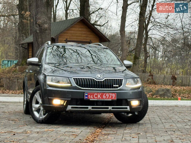 Серый Шкода Октавия Скаут, объемом двигателя 2 л и пробегом 251 тыс. км за 15950 $, фото 16 на Automoto.ua