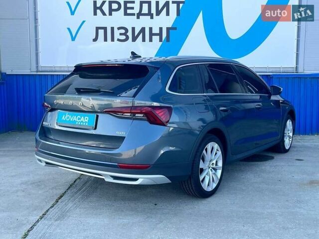 Серый Шкода Октавия Скаут, объемом двигателя 1.97 л и пробегом 201 тыс. км за 23500 $, фото 4 на Automoto.ua
